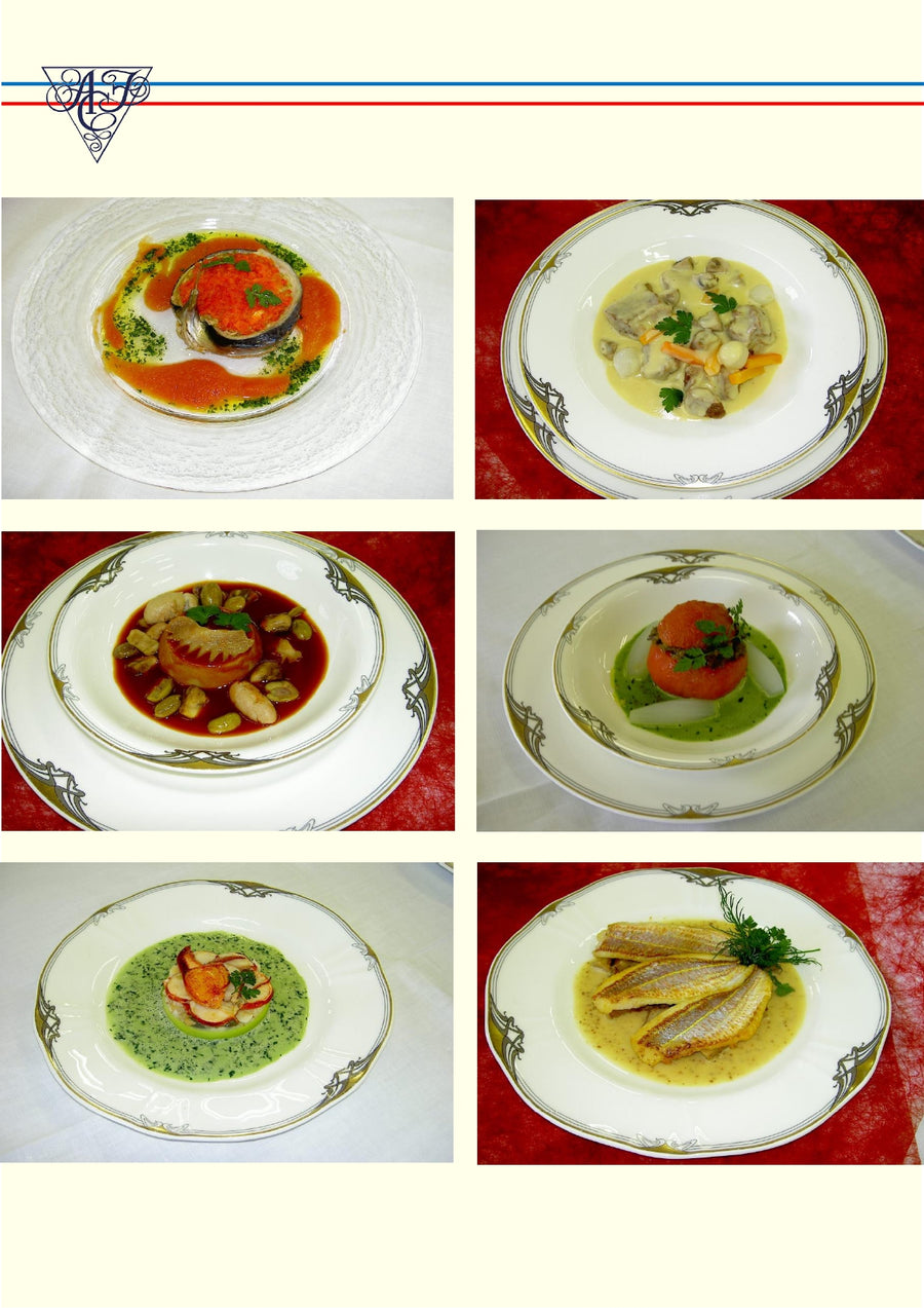 第40回（2005年）クリスチャン・テットドワ氏による「ガストロノミックな料理とブーション・リヨネのシンプルで美味な伝統的料理」＜A：第1講習12種＞