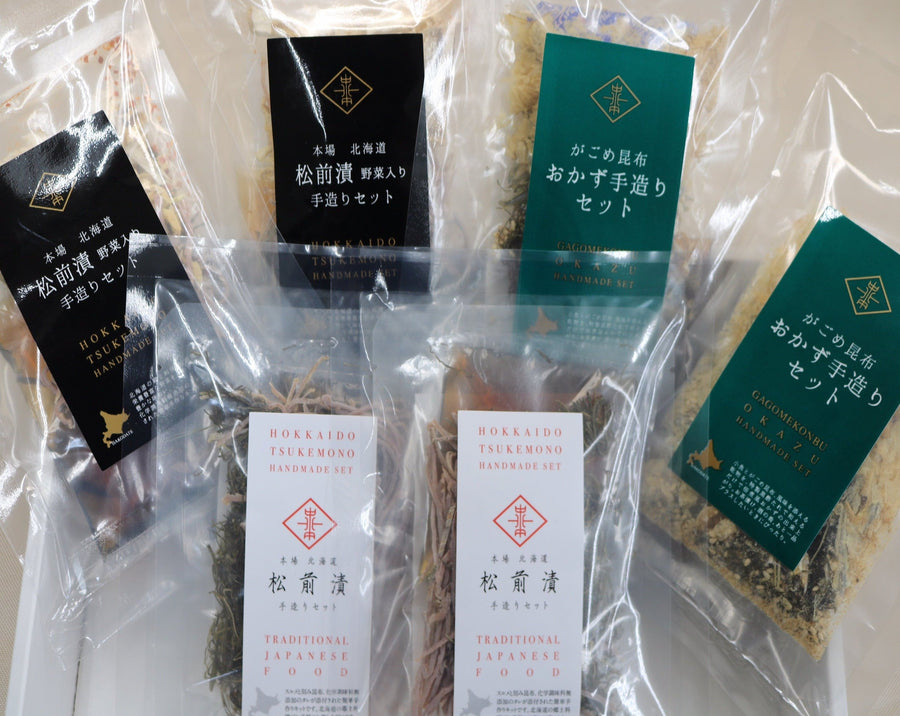 【北海道】医食同源　がごめのおかずミニ袋6袋セット